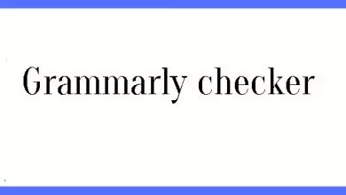 Grammarly checker